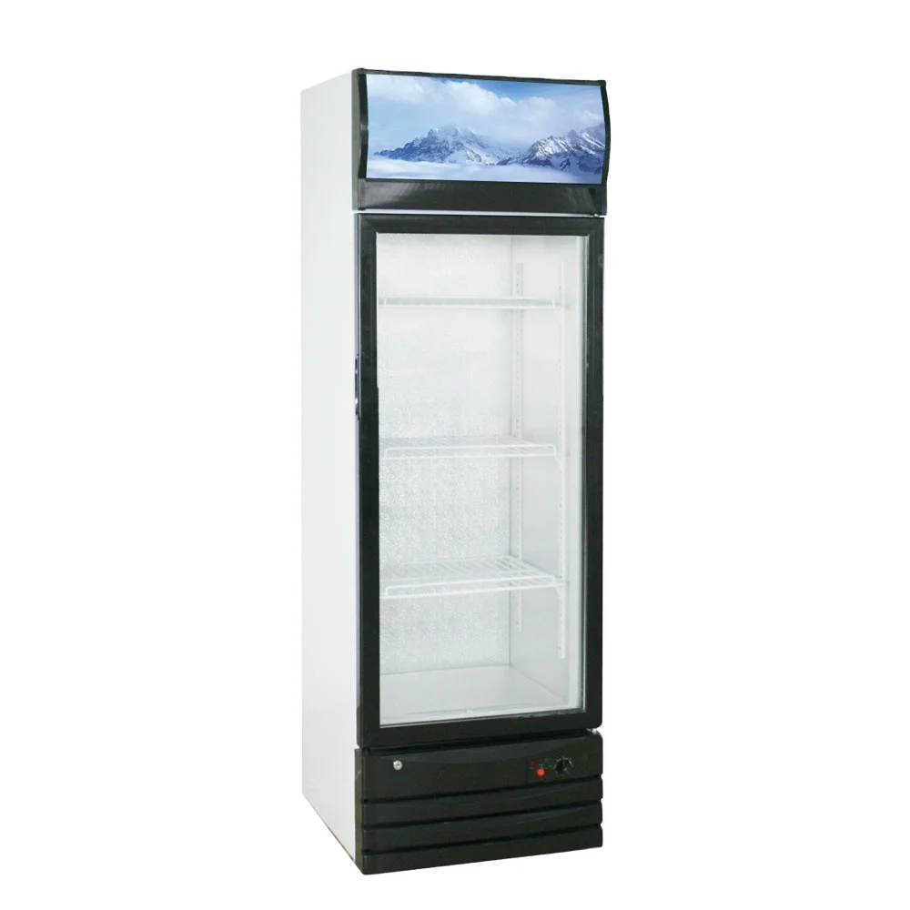 American standard LG compressor upright beverage refrigerating showcase