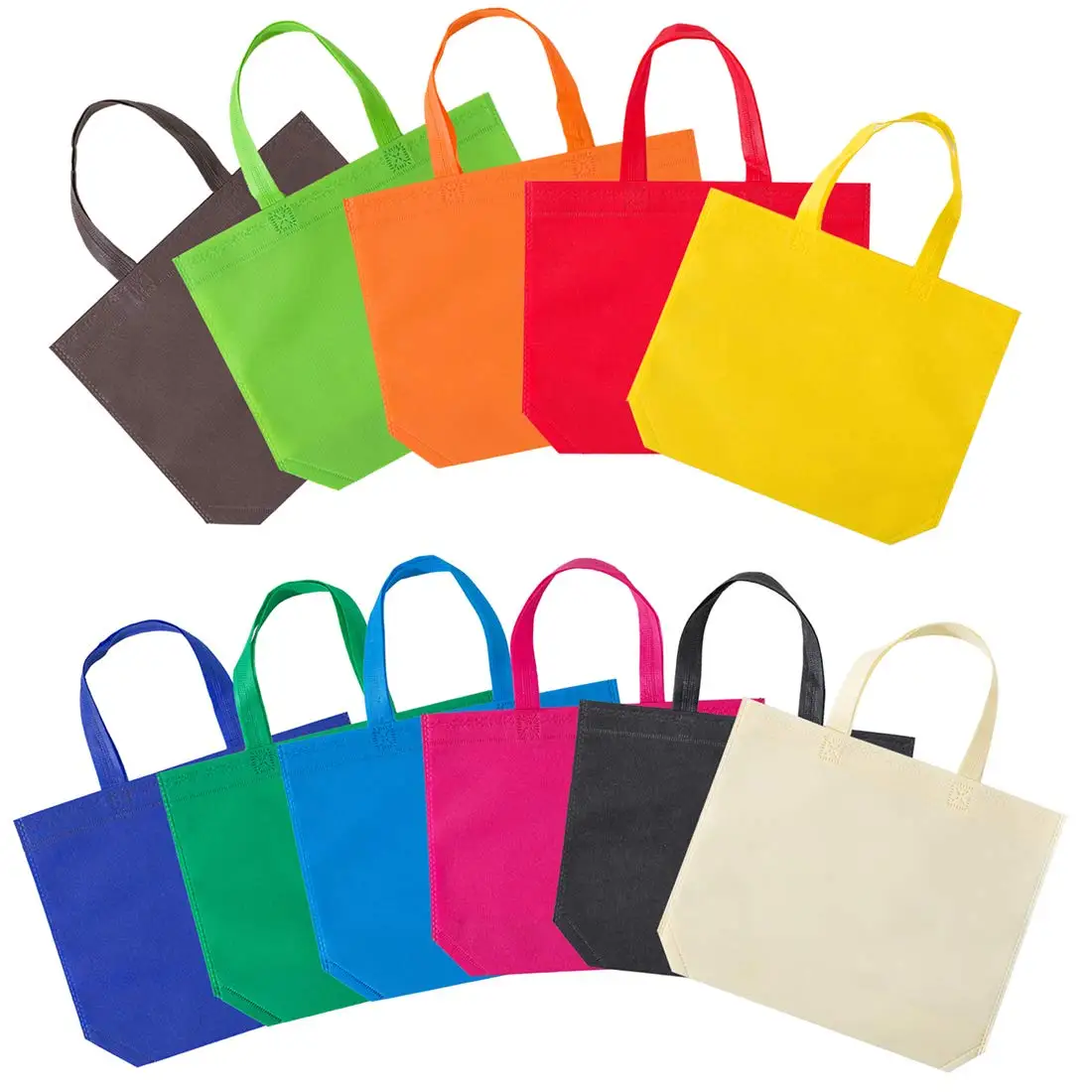 Wholesale Custom Waterproof Eco-Friendly Nonwoven Shopping Bag PP NonWoven Laminated Bag