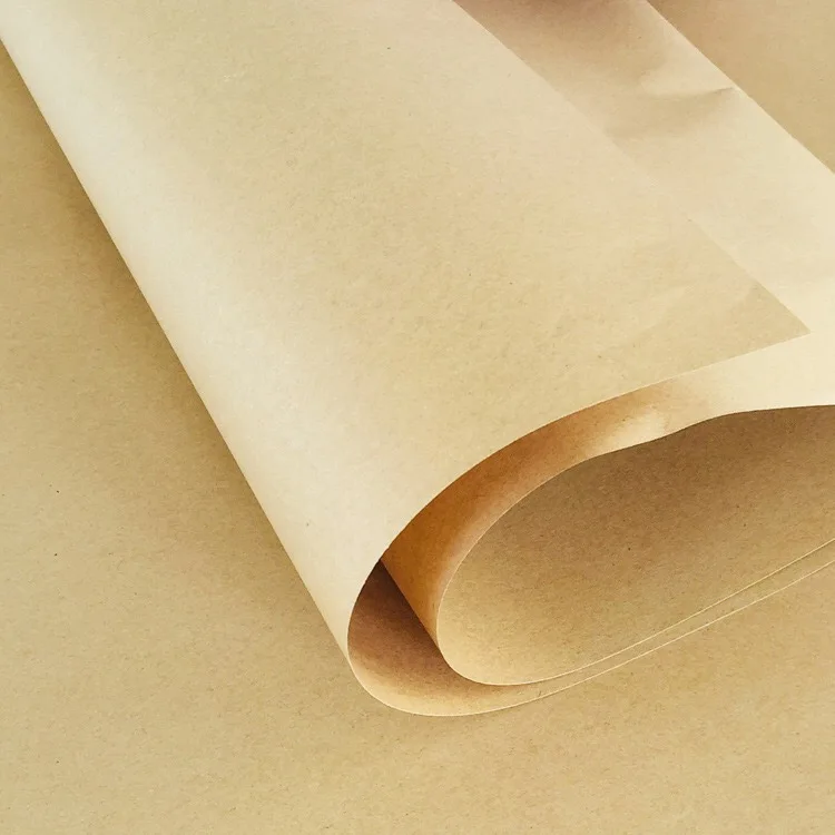  20 листов/пакет 50*70 см переработанная коричневая крафт-оберточная бумага для упаковки подарков и цветочного клатча