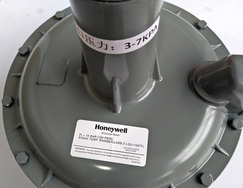 U.S.A. Honeywell Natural Gas Pressure Reducing Valve 1803 Medium and Low Pressure Burner Regulator DN50 Pipeline Regulation