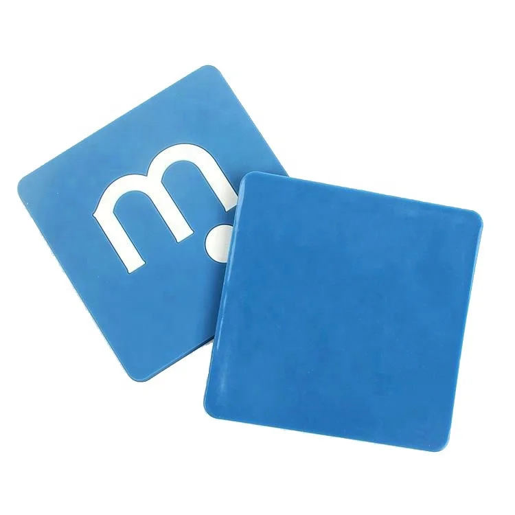 Экологичный мягкий ПВХ резиновый коврик с логотипом торговой марки Противоскользящий для чайной чашки рекламных подарков