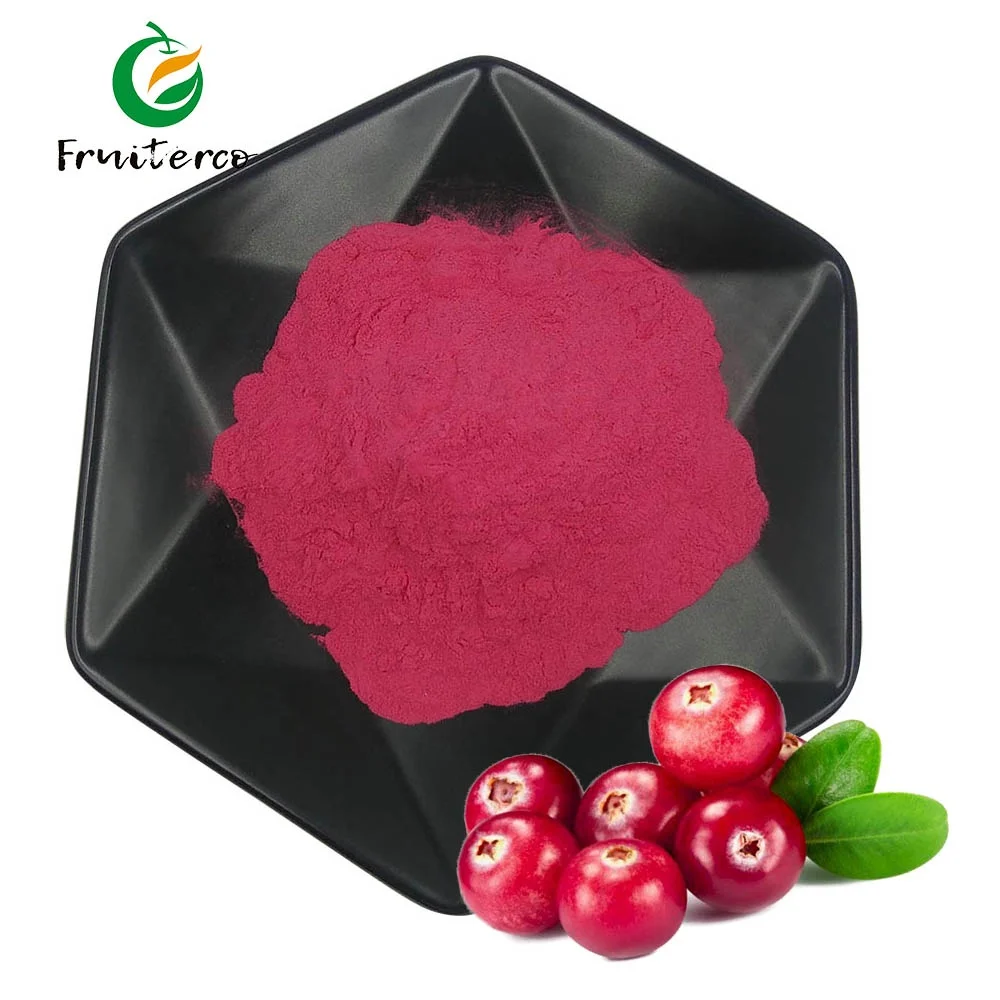 Fruiterco Wholesale Bulk Natural Organic Freeze Dried Cranberry Fruit Juice Powder Cranberry Extract Powder