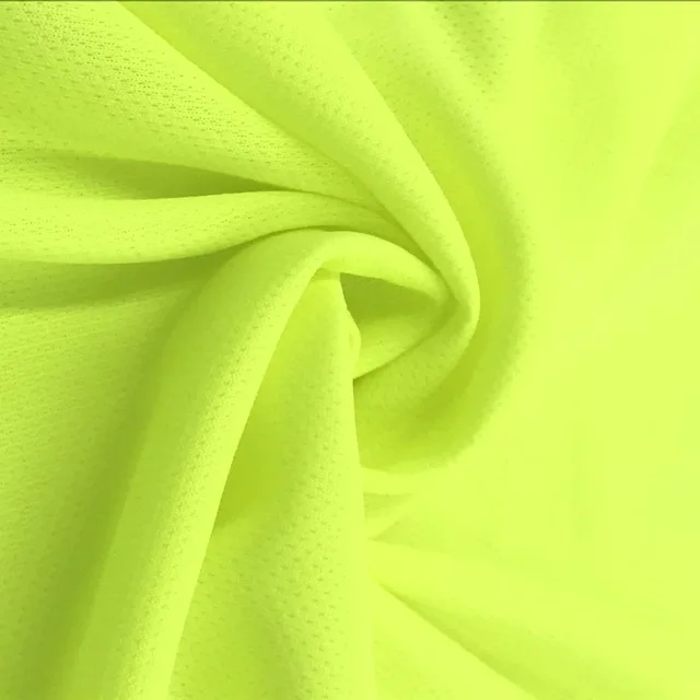 Hcsp Fluo-yellow Kids Reflective Fabric Safety Vest With Elastic Band