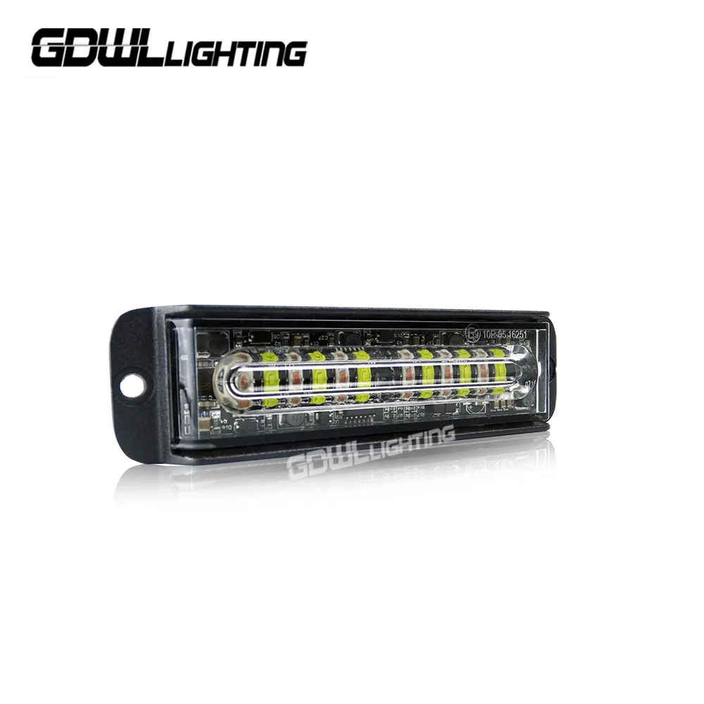 2023 Hot sale Dual color 3W  12V 24V car truck flasher strobe Grill LED Lights