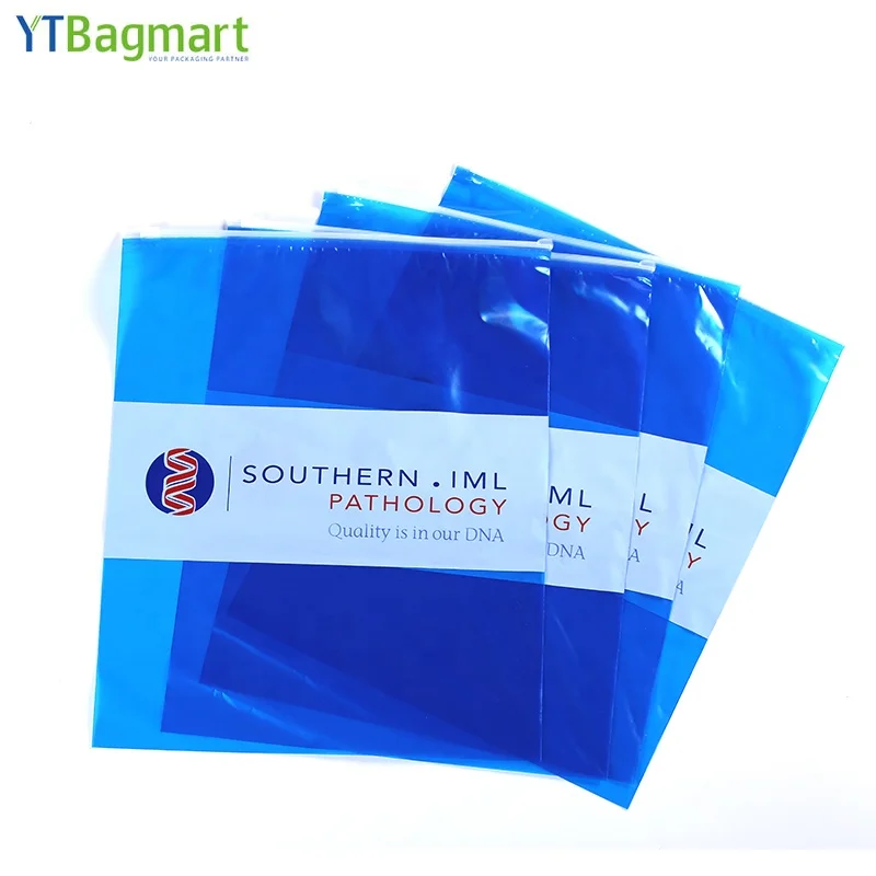 
YTBagmart Custom Ldpe Plastic Slider Storage Zipper Bag Reclosable Zip Bag For Clothing 