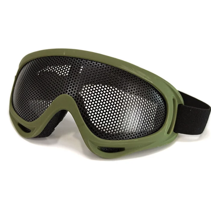New Anti Impact Glasses Iron Mesh High Density Grid Riding Off Road Sports Goggles