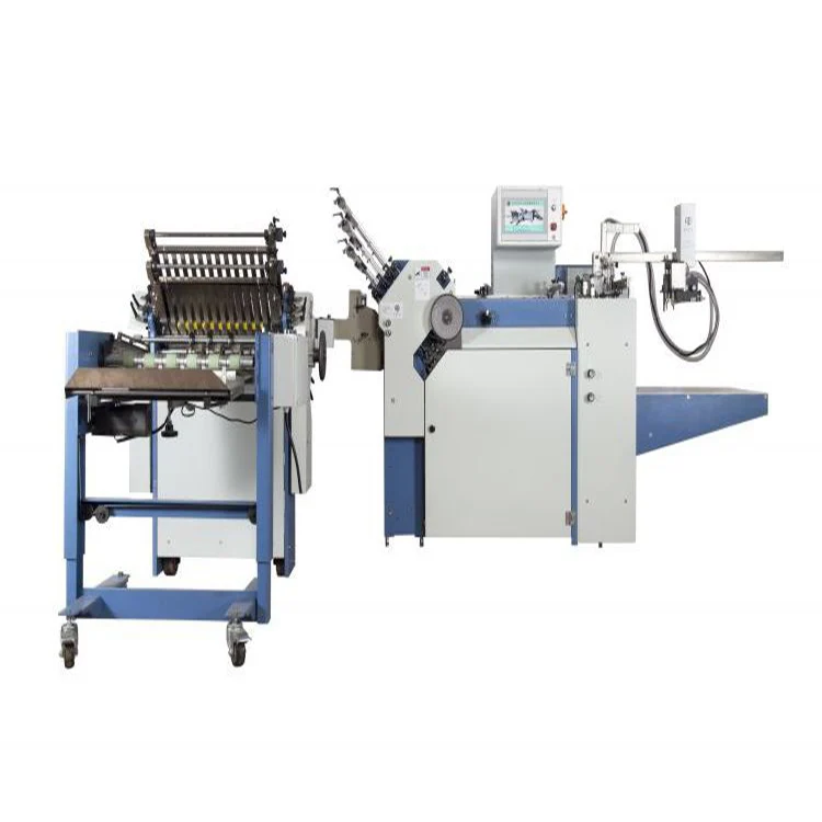 009 480T-4k+4k Hot Sell Automatic Paper Leaflet Folding Machine