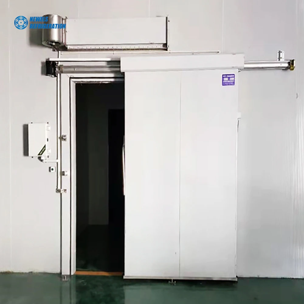 Newels Steel Polyurethane Heat Preservation Cold Room Sliding Door Walk-in Room for Seafood