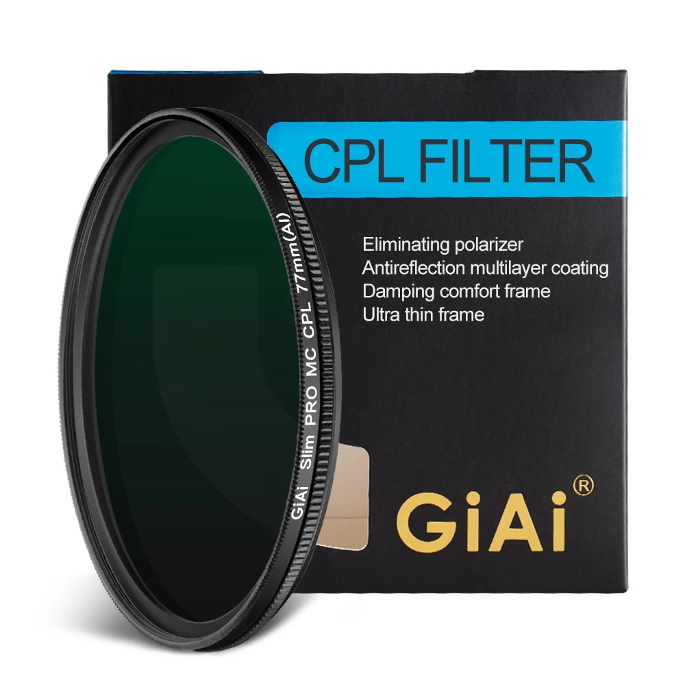 Cheap Oem Circular Filters Photo Polarizer Glass Camera Polarizing CPl Filter With Factory Price