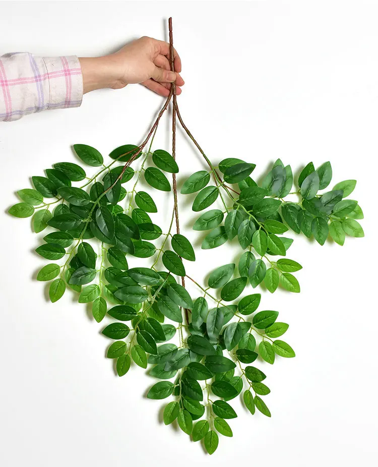Wholesale High Quality Leaves Artificial High Quality Real Touch Artificial Leaves Greenery Plants Laurel Leaves