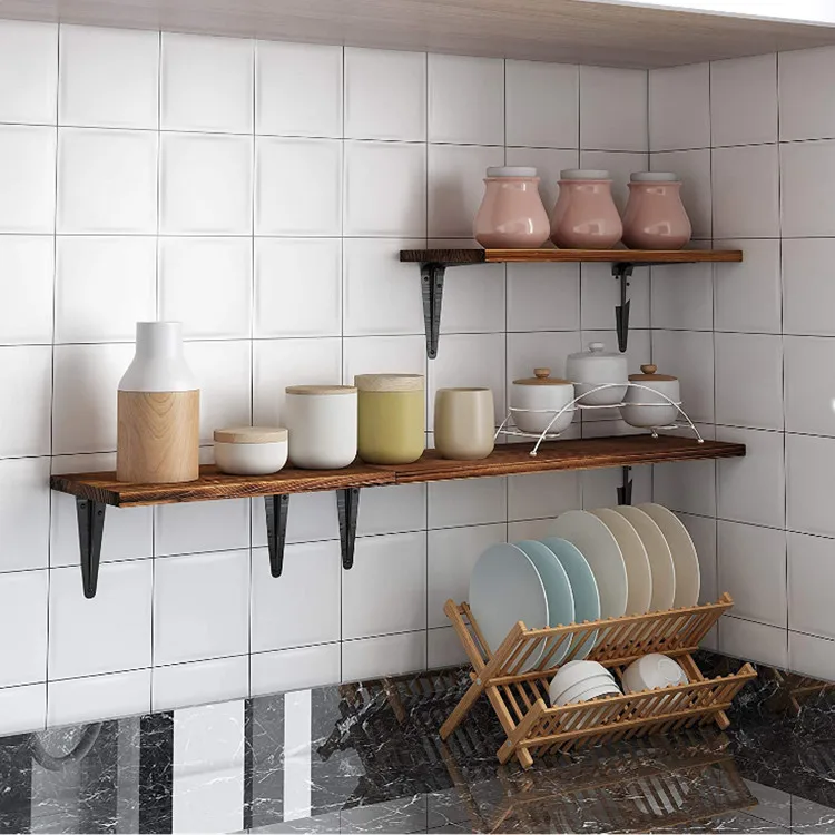 
Floating rustic wooden wall storage wall mountedwedding decoration wall 