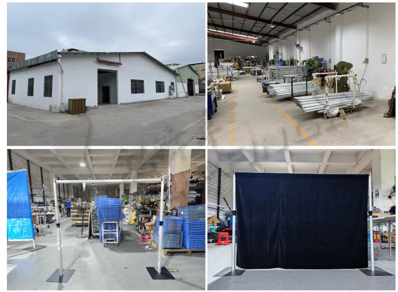 Pipe and Drape Exhibit Equipment 6ft-20ft Adjustable BackDrop Curtain Wall Kit   Trade Shows Weddings Displays Conventions