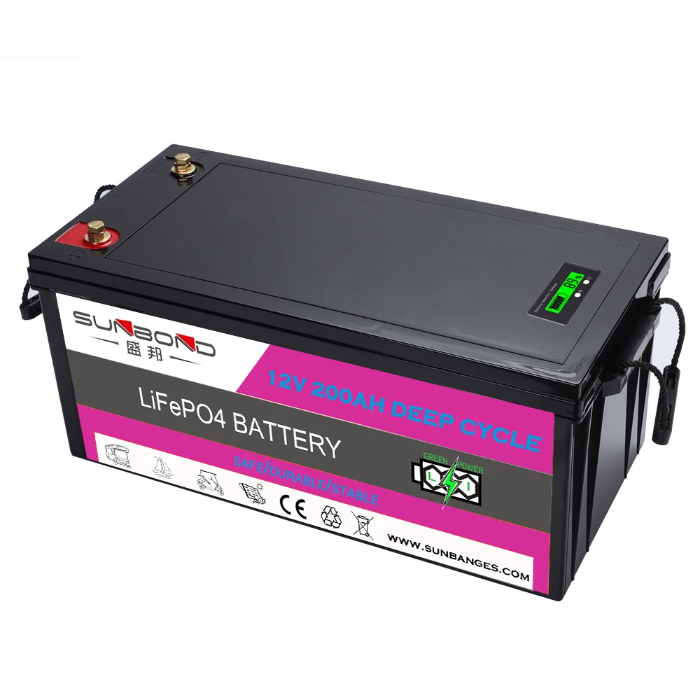 Литий-железо-фосфатный 4S 8S 16S 12V 24V 48V 200A 250A 300A батарея 12 8 v 200ah lifepo4 BMS с балансом для лодки RV и солнечной системы