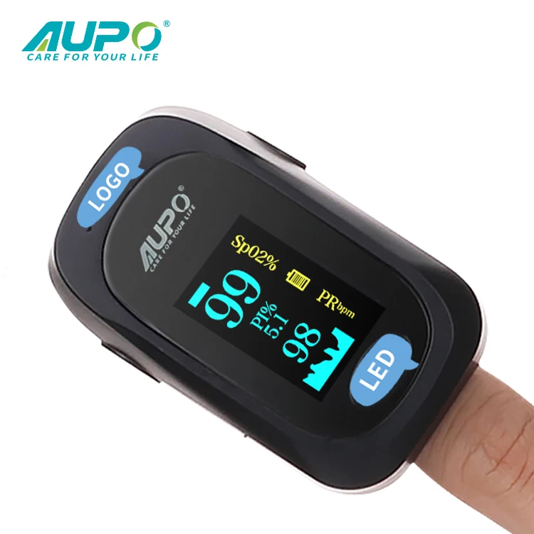 
Portable Medical Finger Pulse Oximetre Oximetro OLED Display Blood Oxygen Monitor Oxi-meter Fingertip Pulse Oximetr 