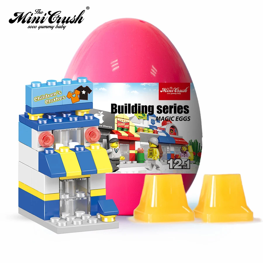 Lovely Toy Children Surprise Carton Egg Toys For Kids