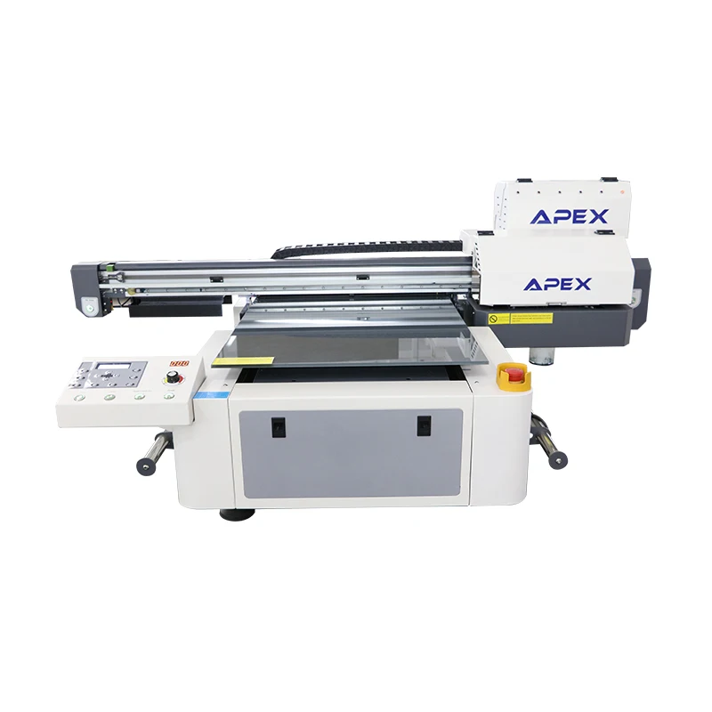 Цифровой УФ планшетный принтер APEX UV6090B точечный УФ-принтер (двойные головки