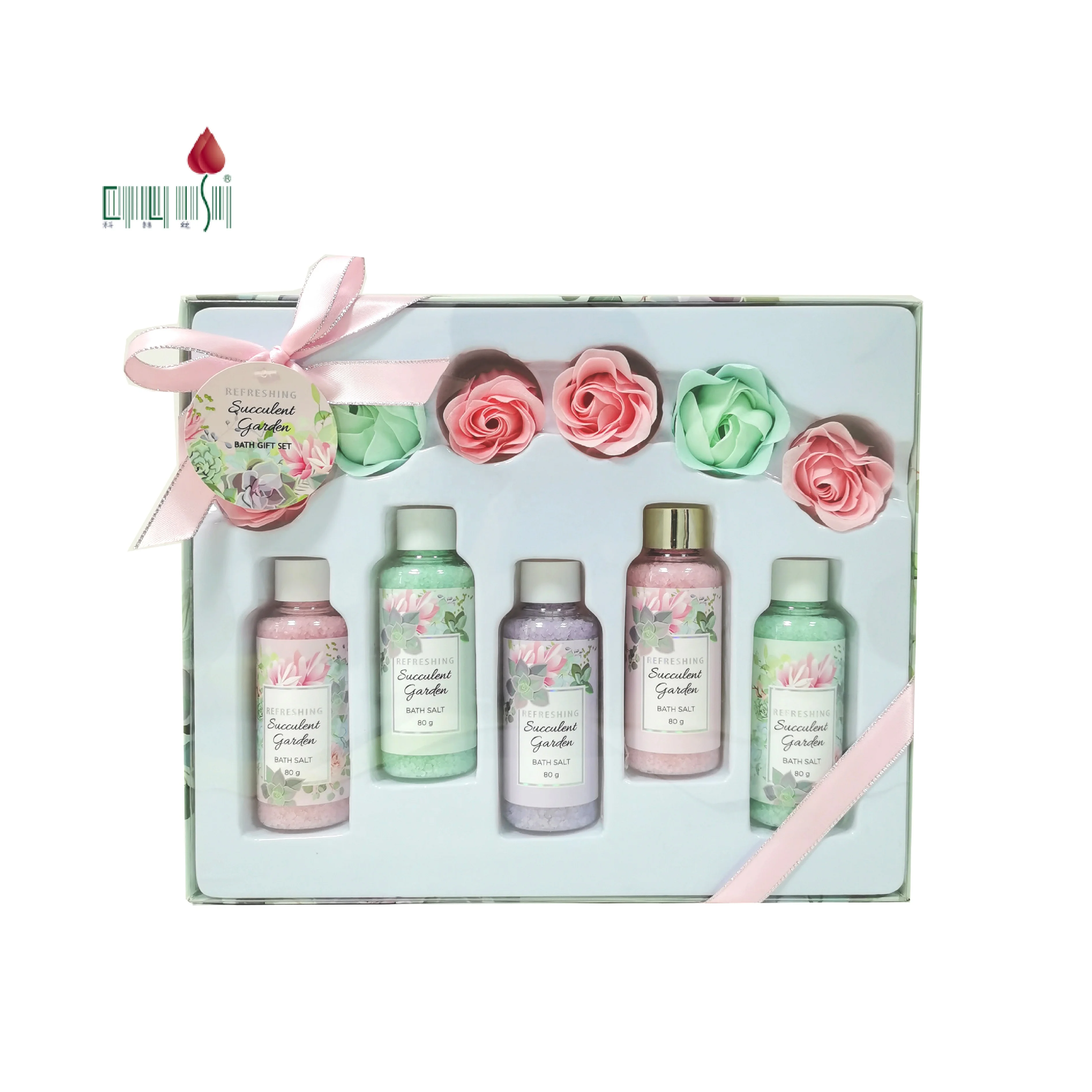 Hot Selling Wholesale Private Label Body Wash Shower Gel Body Care  Spa Bath  Gift Set For Women