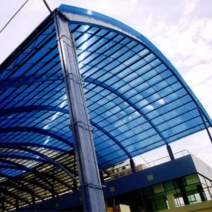 Manufacturer 6mm 7mm 8mm plastic sunroof solid polycarbonate sheets for car parking sheds