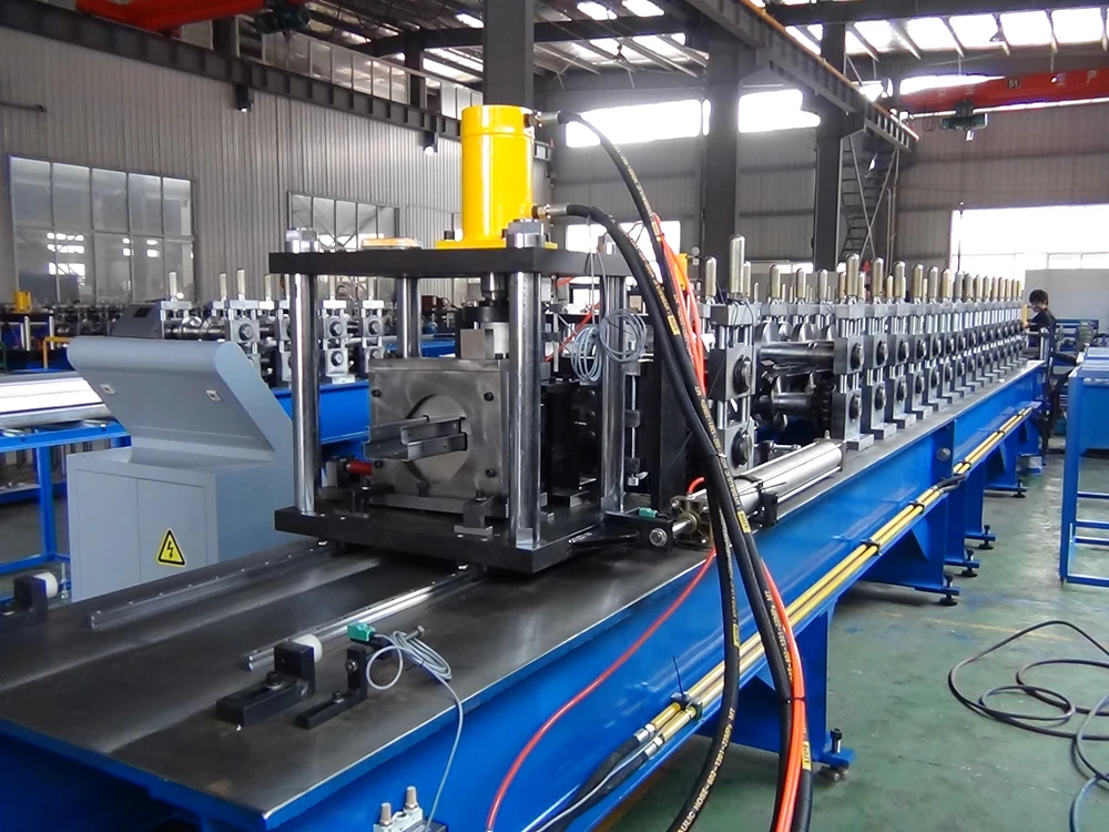 Shelving Rack(Upright) Roll Forming Machine Storage Rack Beam Roll Forming Making Machinery