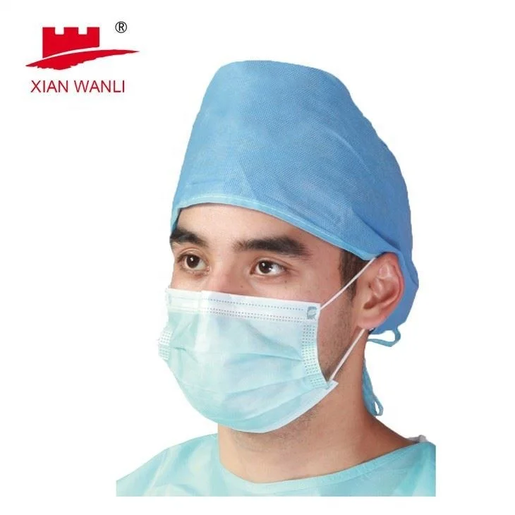 Hot Selling Disposable Three-Layer Blue Non-Woven Mask for Adults and Children for Hospitals and Schools