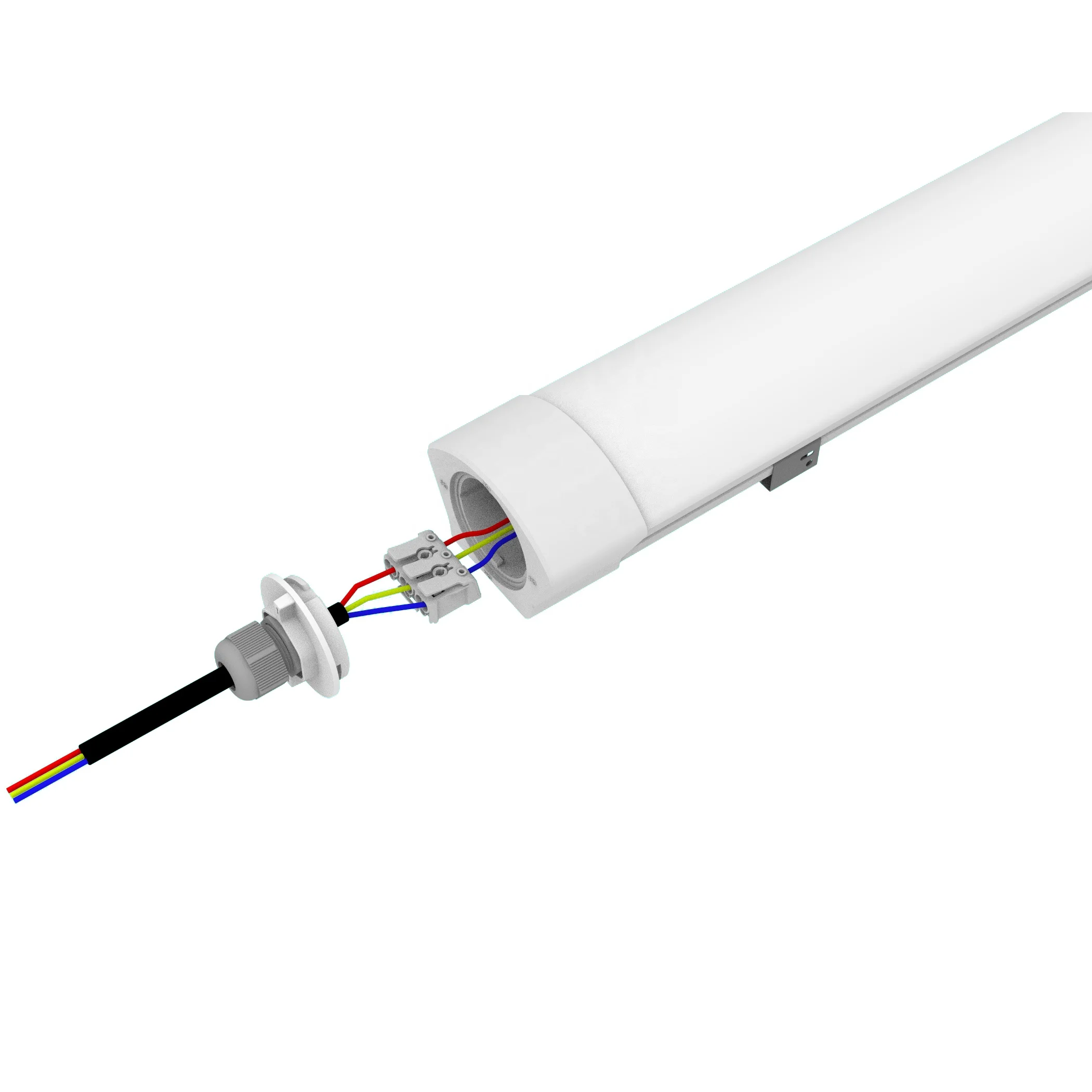 
SAA Waterproof Batten Light Quick Installation LED Linear Tri-proof Light 