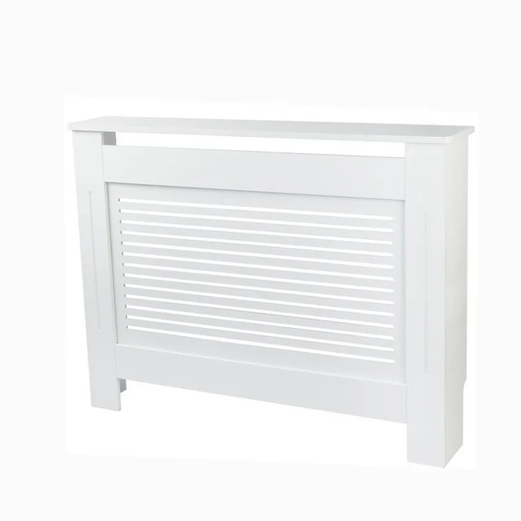 MDF board white color cabinet wall  radiator