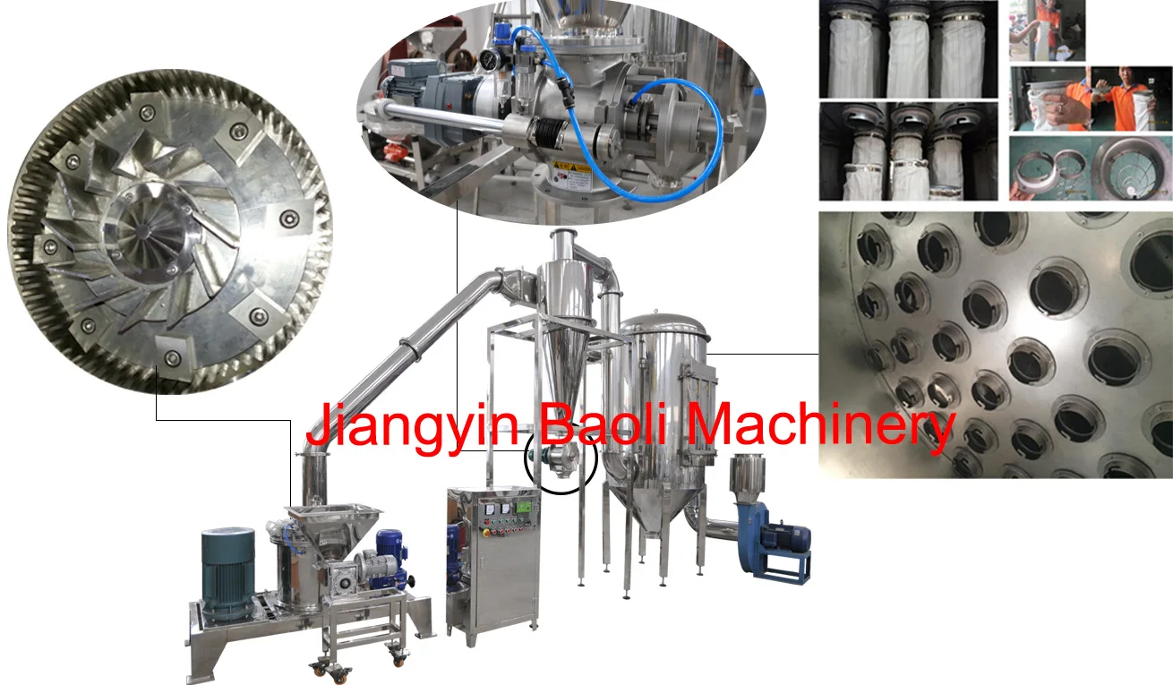 Air Classifier Mill ACM Artificial Grinding Machine Air Classifying Mill Ultrafine Grinder Spice Powder Pulverizer Machine