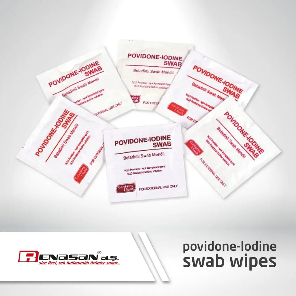
Povidon Iodin Betadine Swabs 
