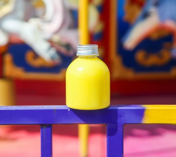 8oz 250ml Round Empty Milk Bottles Plastic Smoothie Bottles Ideal For Juice Milk Other Beverages