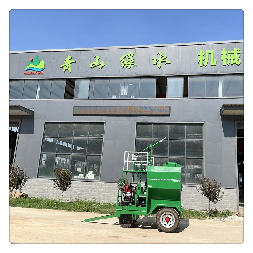 Hydroseeder mobile slope spray grass planter mini tank hydro seeders