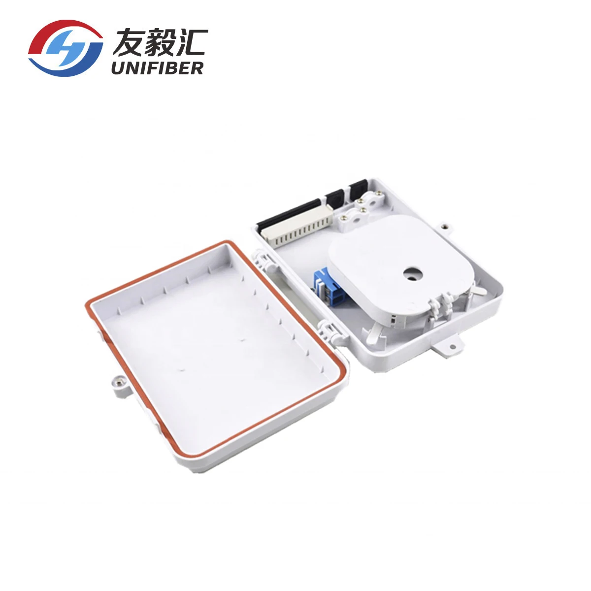  Открытый водонепроницаемый 8 портов волоконно-оптическая распределительная коробка FTTH световолокно распределительный шкаф