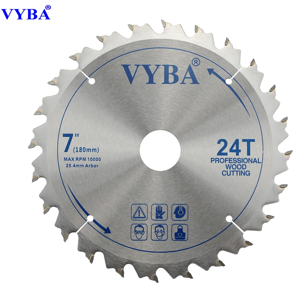 
7inch 24T wood cutting saw blade for MAKITA circular saws 