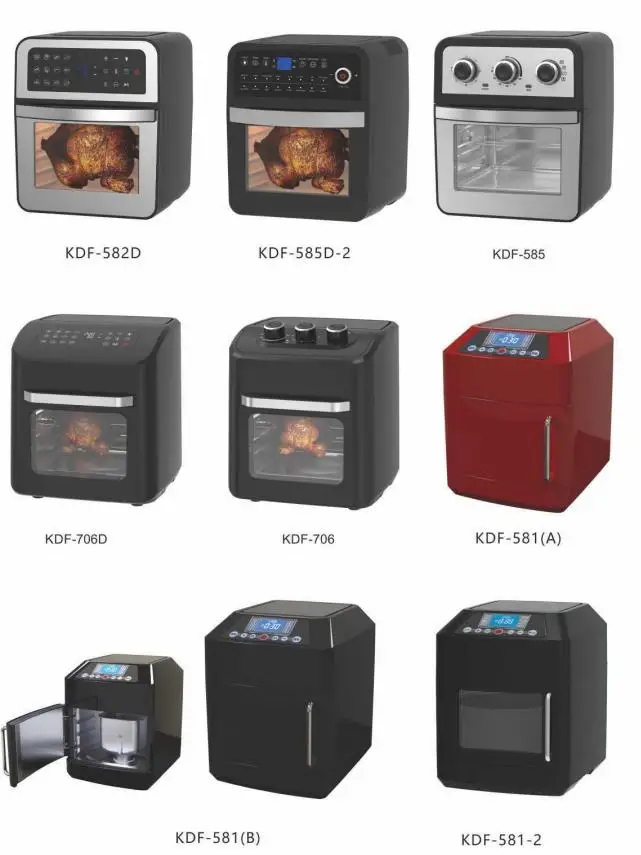 SS Cover Smart air fryer 12L Stainless steel with Rotisserie Toaster Dehydrator oil free cooking Digital Air fryer Oven