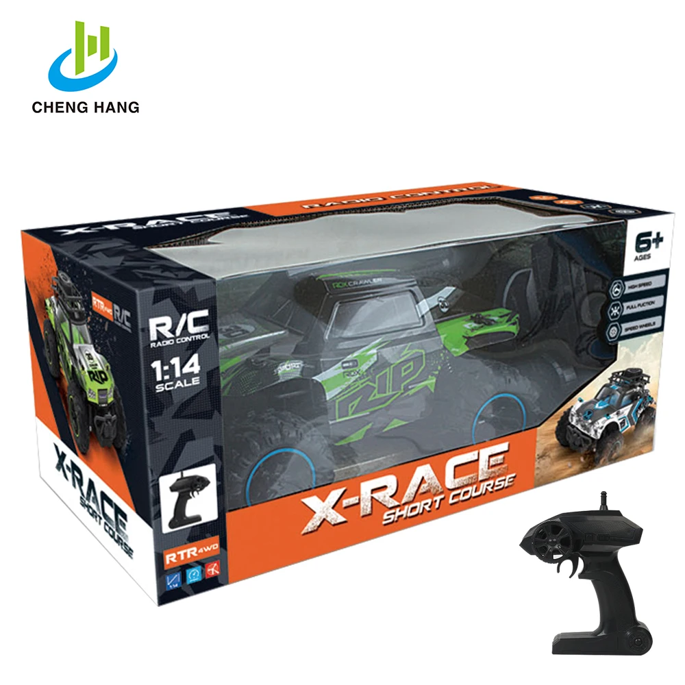 
2020 New Desig 2.4G RC Crawler 1:14 Scale Radio Control Racing Car Toy 