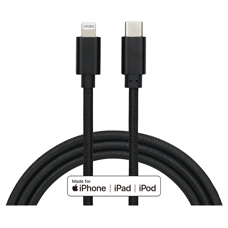 MFi Certified PD Fast Charge Wholesale Lightning Cable 2m USB C to Lightning Cable for Apple IOS System