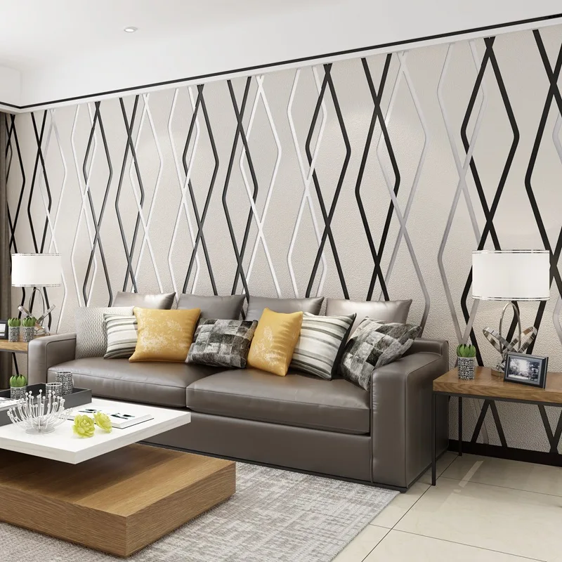 Classical Style Rolls Luxury Wall Paper Wallpaper With Ce Certificates