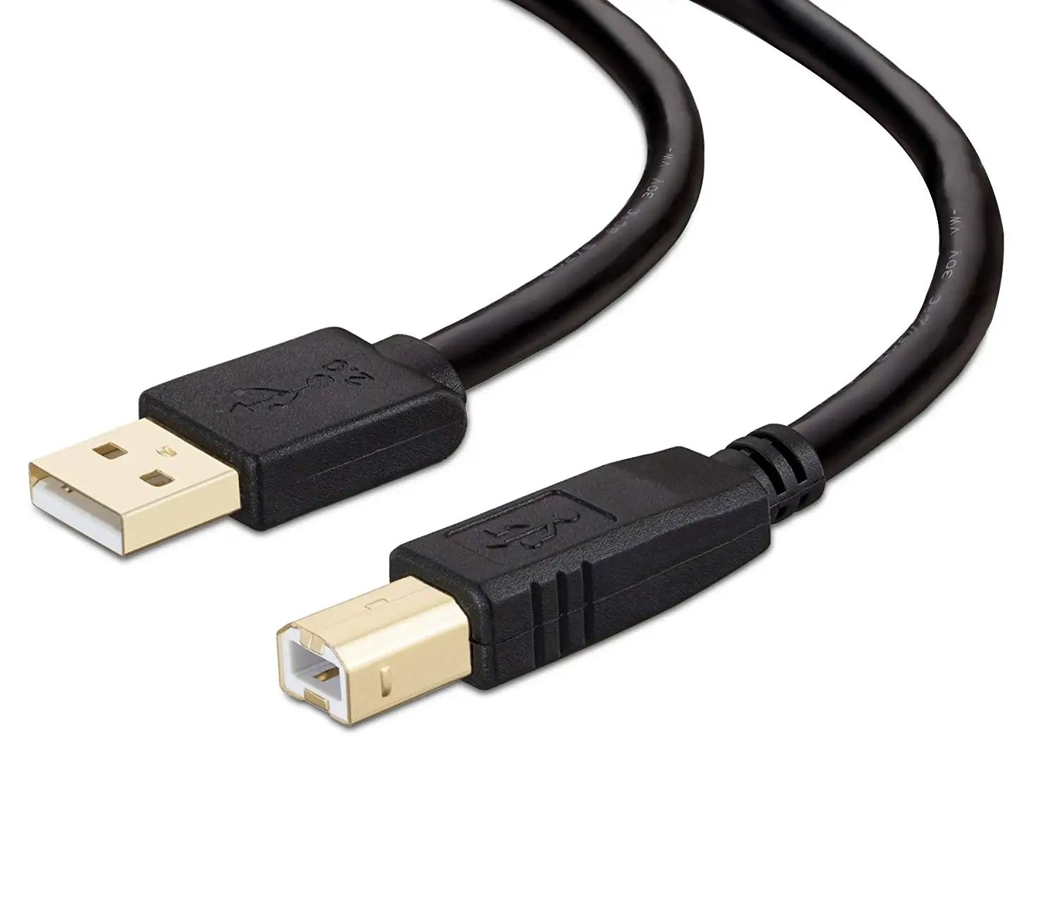 USB2.0 Printer cable 1.8m gold plated computer scanner cord Type A Male to B Male for Brother, HP, Canon, Lexmark, Epson, Dell