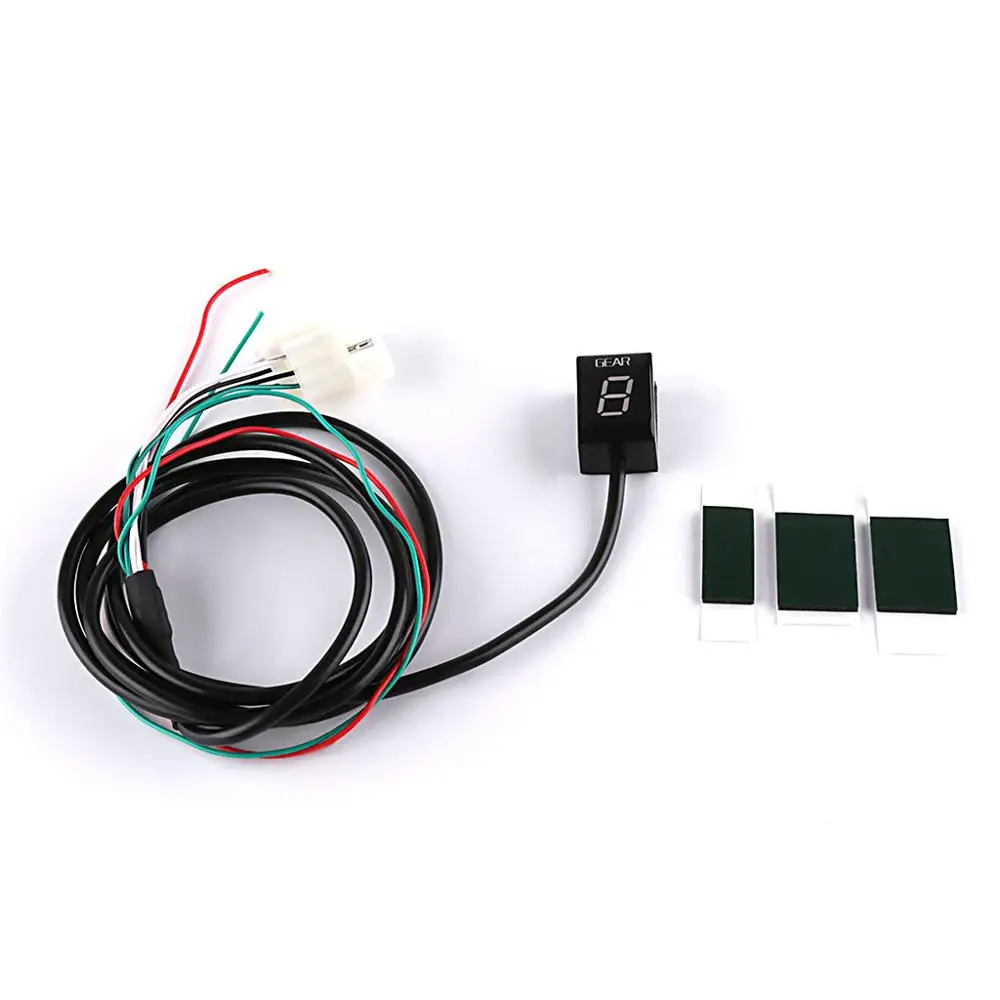 Motorcycle 6 Levels Speedometer Gear Display Indicator Ecu Plug Mount for Aprilla RSV4 Mille RS125 SL1000 Caponord 1000
