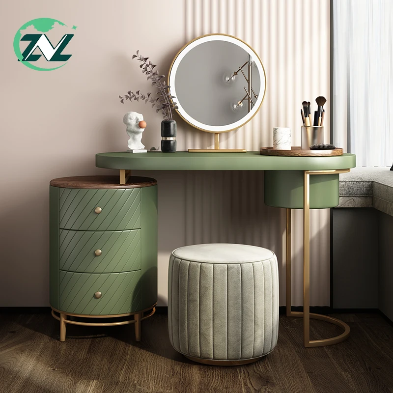  Makeup Dressing Table With Mirror Wooden Style Modern Furniture Bedroom Design Vanity