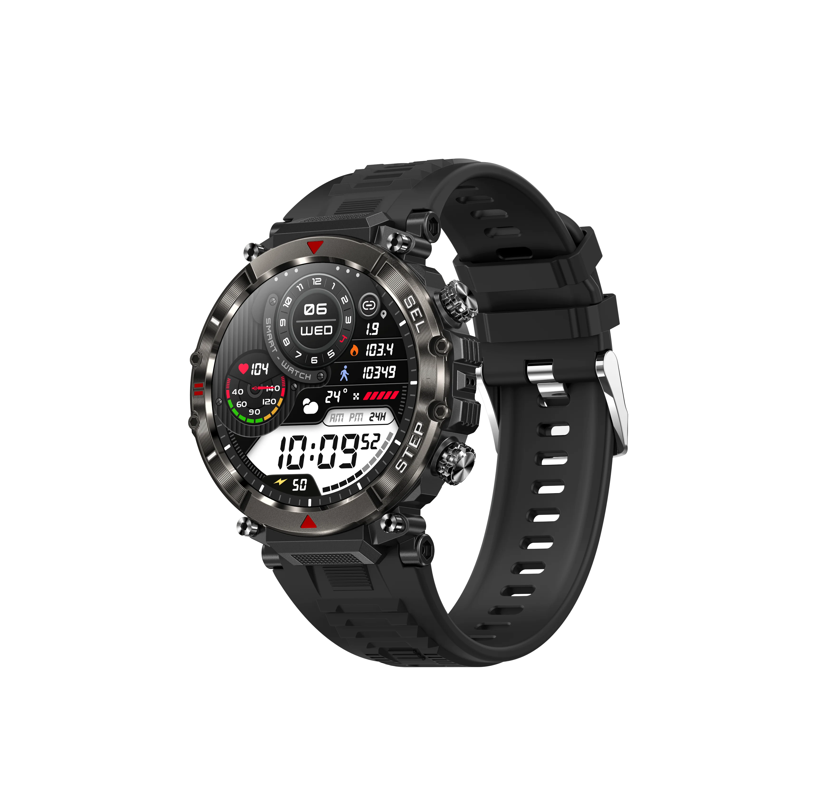 Smart bracelet  Bluetooth call  long battery life heart rate measurement blood pressure and oxygen health  outdoor multi