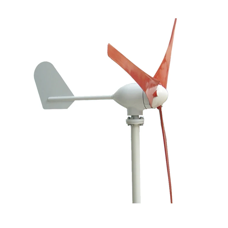 Professional Manufacture 500W Horizontal Axis Wind Turbine 12V 24V Wind Power Generator Alternative Energy System