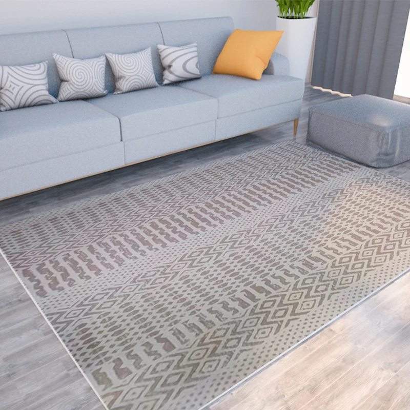 Custom Non Slip Mats Easy to Clean Washable Carpets and Rugs Living Room Area Rug