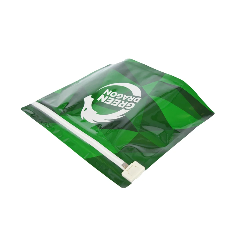 Child Resistant/ Custom Printed Child Proof Smell Proof Mylar Zipper Pouch Bag