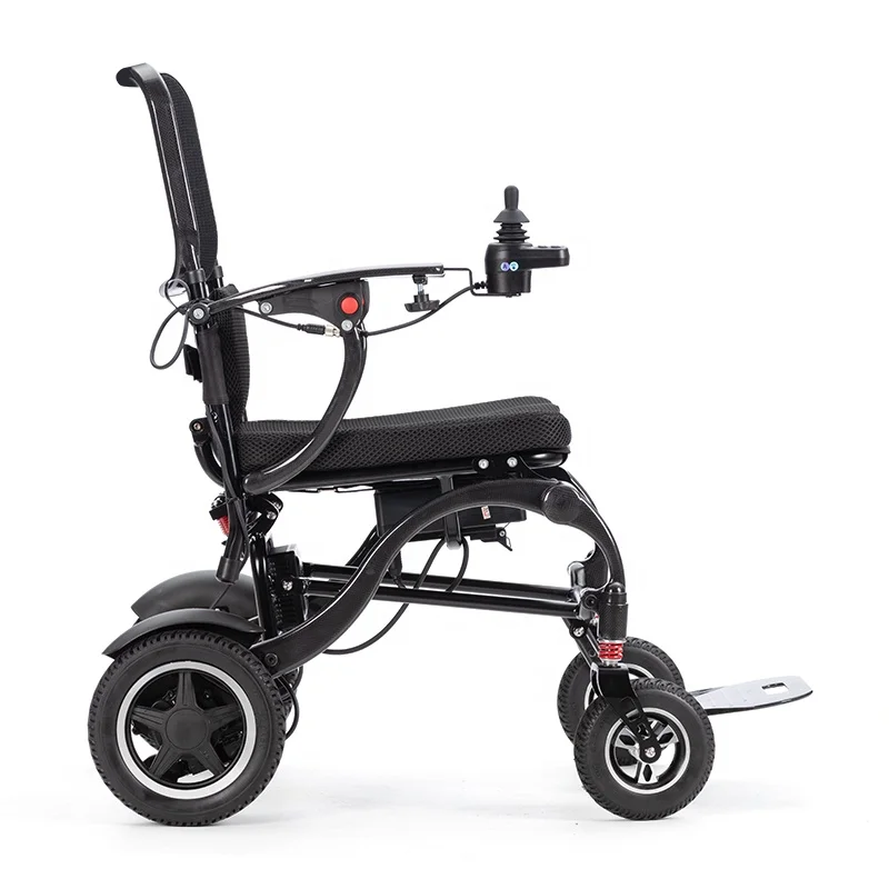 Super light 17kg lightweight power wheelchair 250*2 Brushless Motor electrical wheel chair