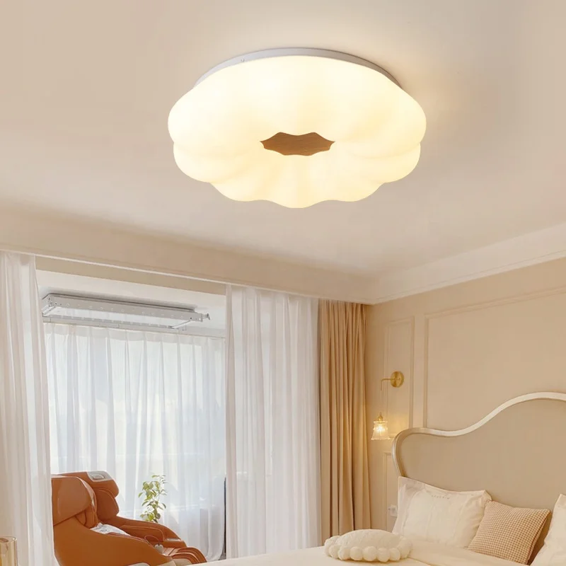 2023 new nordic bedroom ceiling lamp interior round decoration ceiling lights for kids room