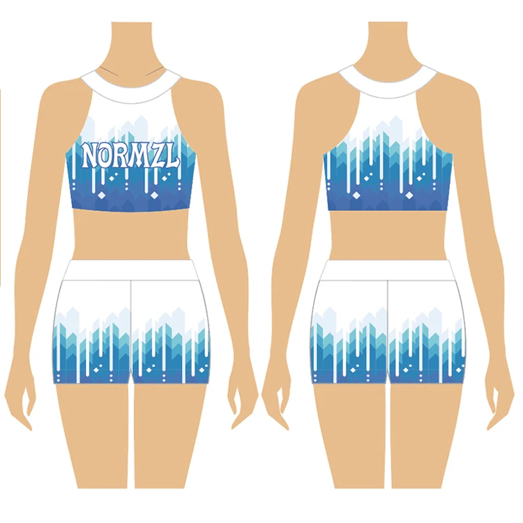 OEM пользовательская Сублимация Cheerleader детская Униформа Cheer тренировочная