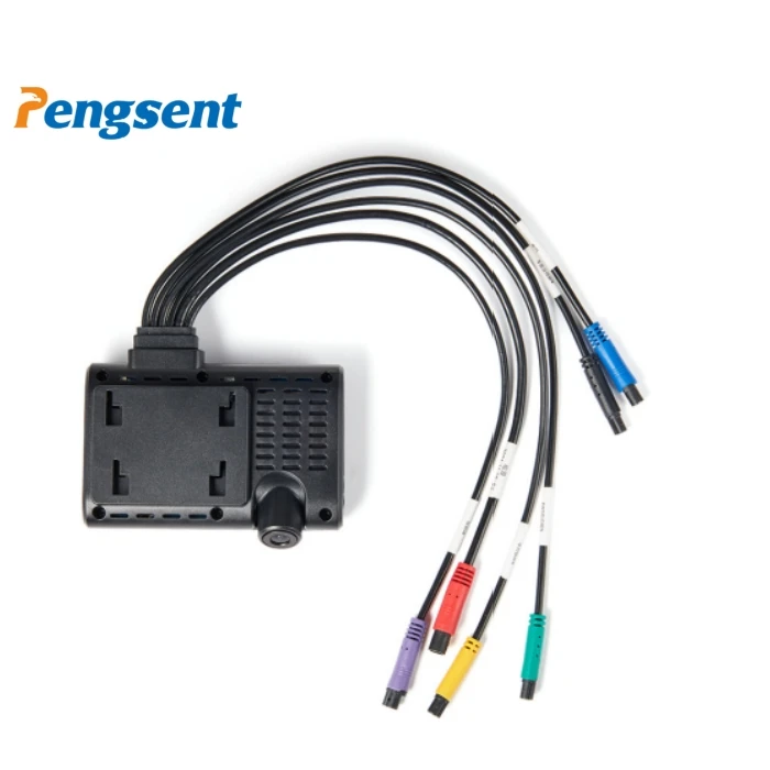 Pengsnet 4 Lens Channel Ai Gps Dash Cam Voiture Camera Vehicle 4G For Multiple Equipment Asset Monitoring Gps Tracker