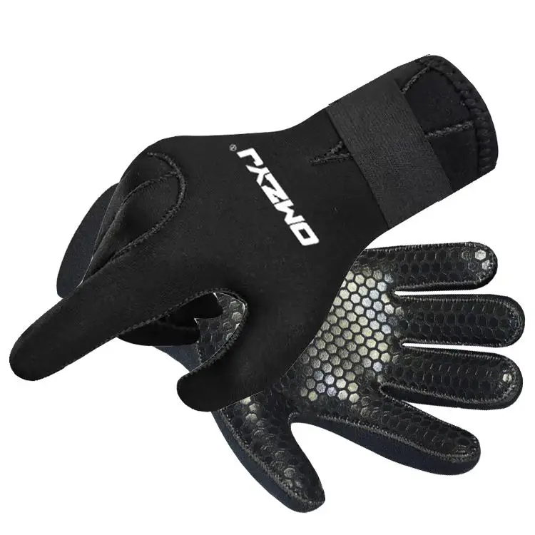 Men Neoprene Swimming Snorkeling Gloves Non Slip Warm Diving Winter Swim Gloves Waterproof Swimming Diving Mittens