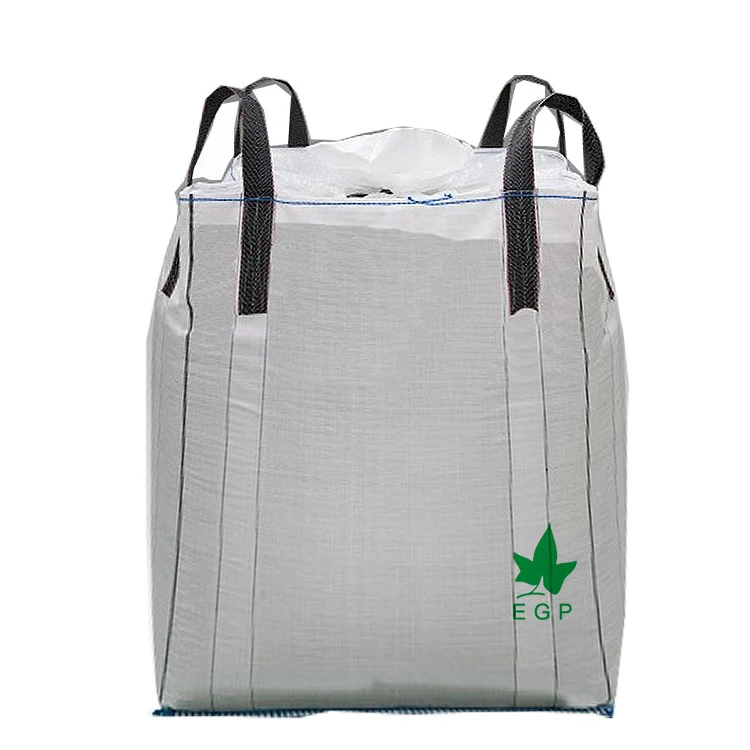 Bulk Bags Circular Bag Food Grade Accept Customized Logo Printing Factory Direct Sales 1t Cross Stitching 26cm Top Full Open 5:1