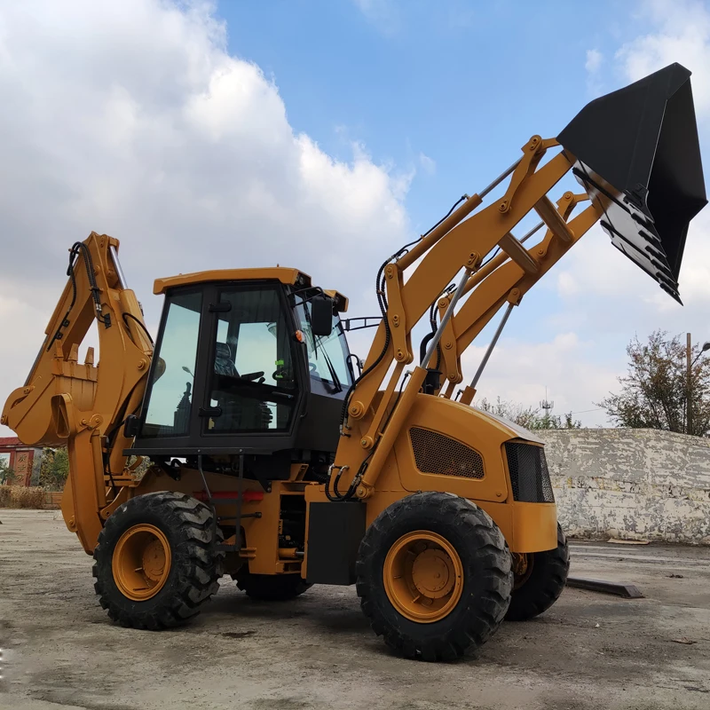 Китай Погрузчик с обратной лопатой FLB468-II Wz30-25 б/у погрузчик Ретро экскаваторов кошка